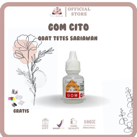 Jual Gom Cito Obat Tetes Sariawan Shopee Indonesia