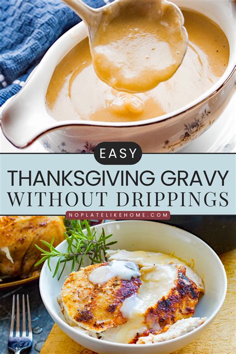 Easy Thanksgiving Gravy Recipe Without Drippings Flavorful And Smooth