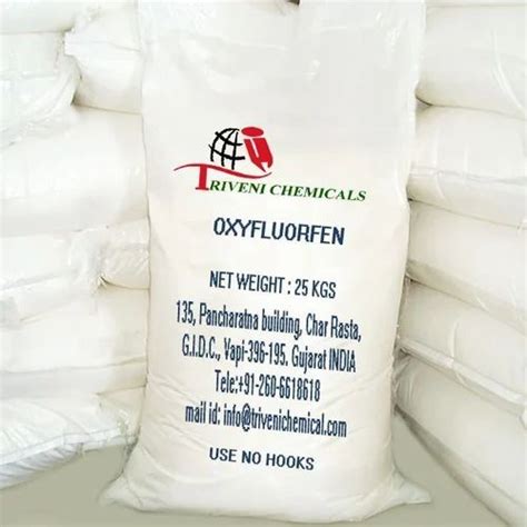 Powder Oxyfluorfen, 25 KGS at best price in Vapi | ID: 1712548497