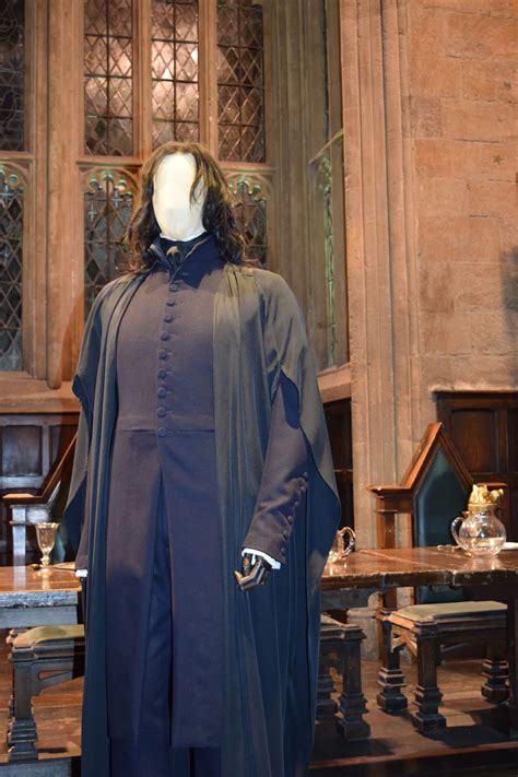 Professor Snape Costume In The Great Hall At Hogwarts Set Snape