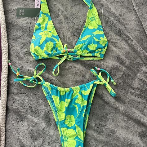 Wild Fable Target Bikini Both Top Bottom Are Depop