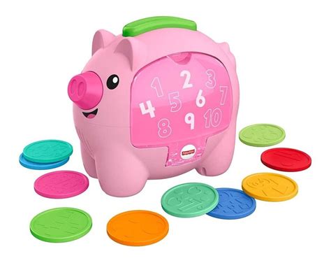 Fisher Price Rie Y Aprende Cerdito Cuenta Conmigo Gjc80 WAPS COLORS