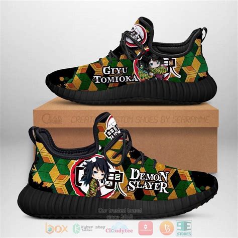 HOT Giyu Tomioka Demon Slayer Anime Reze Sneaker Express Your Unique Style With BoxBoxShirt