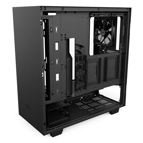 Nzxt Ca H B B H Tempered Glass Black Steel Atx Mid Tower Desktop