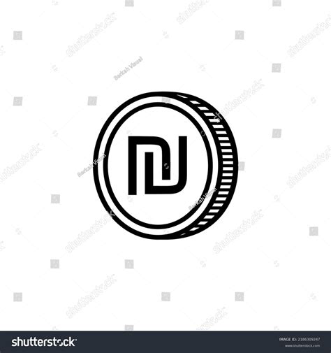 Israel Currency Icon Symbol Israeli Shekel Stock Vector (Royalty Free ...