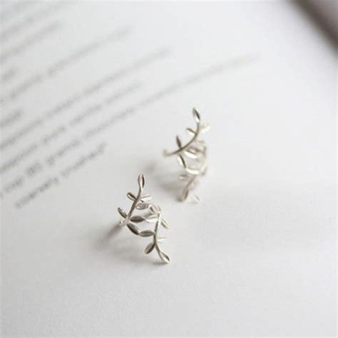 Leaf Ear Cuffear Cuff No Piercingfake Piercing K K Solid Etsy