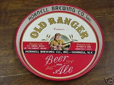 Hornell Brewing Ranger Beer Tray Labels Hornell Ny