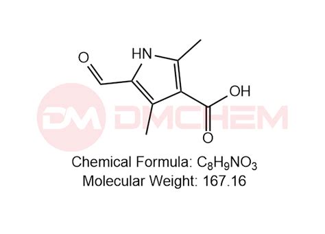 2 4 二甲基 5 醛基 吡咯 3 羧酸 广州隽沐生物科技股份有限公司 您身边的杂质标准品对照品专家