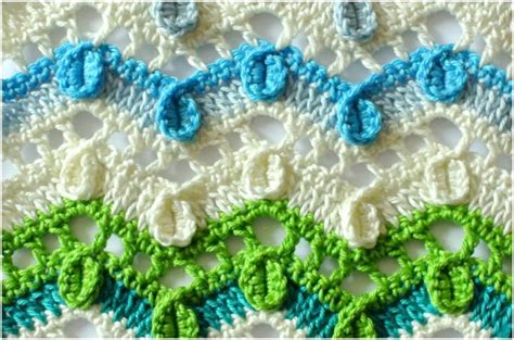 Wave Stitch Free Crochet Pattern Styles Idea