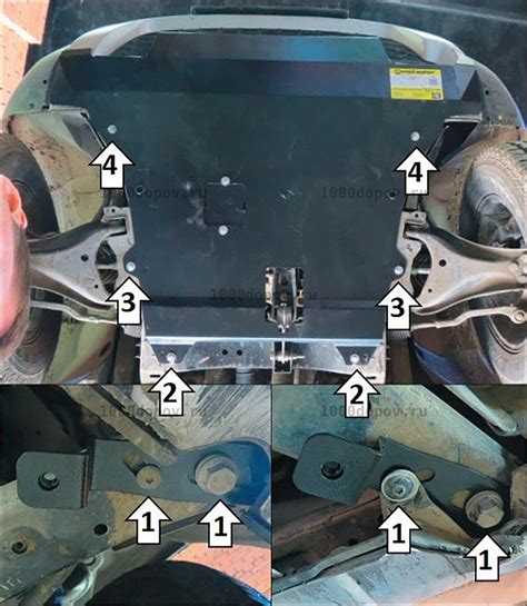 Защита Motodor 71701 на Renault Duster 2015-2020 (Картер, КПП) - купить ...