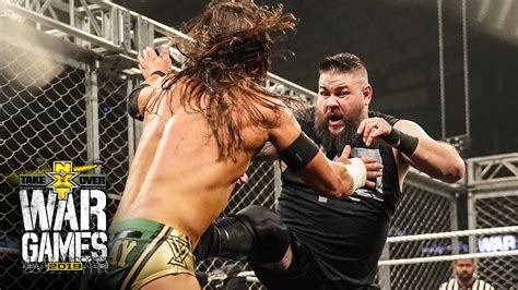 Kevin Owens Pushes Adam Cole To The Limit Takeover Wargames Wwe Network Exclusive Youtube