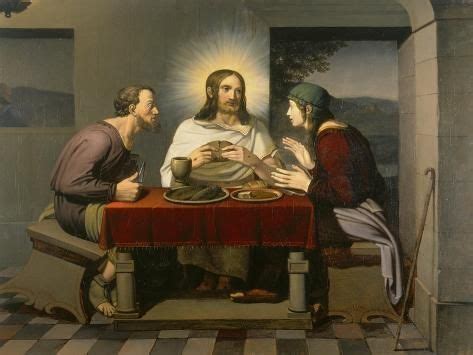 The Supper At Emmaus 1808 Giclee Print Johann Friedrich Overbeck