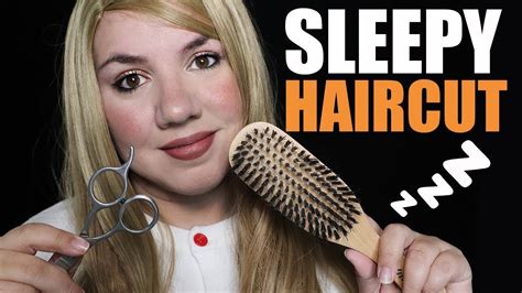 Relaxing Asmr ️ Haircut ️ Scissors Brushing Shampoo Whispering