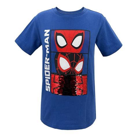 Playera Spiderman Para Ni O Dise O Con Miles Morales Lentejuela