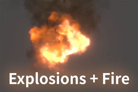 Realistic Explosions And Fire Vfx Particles Unity Asset Store