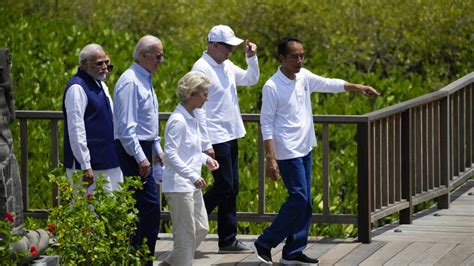 Presiden Jokowi Ajak Pemimpin G20 Tanam Mangrove Vlix Id