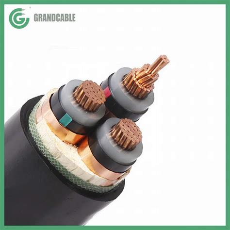 3Cx240sq Mm 11kV CU XLPE PVC Copper Insulated MV Underground Power