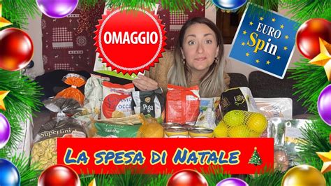 Svuota La Spesa Di Natale Eurospin Con Omaggio Inaspettato Youtube