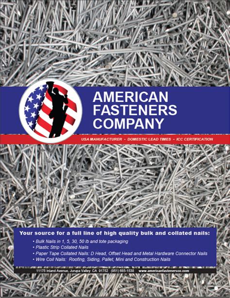 Our Products - American Fasteners Co., Ltd.