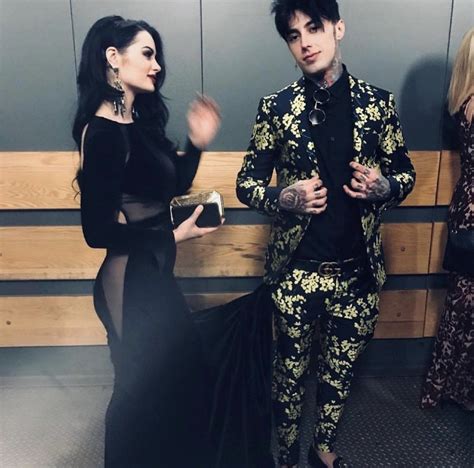 Paige & Her Boyfriend Hall Of Fame 2019 | Ronnie radke, Dress, Falling in reverse