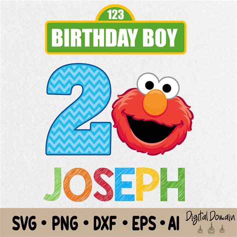 Sesame Street Birthday Svg, Sesame Street Birthday, Sesame S | Inspire ...