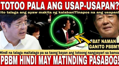 ITO PALA ANG DAHILAN PBBM VIRAL MATAPOS ANG MATINDING PASABOG HALA