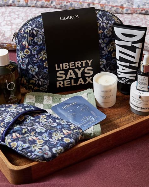 Liberty Says Relax Beauty Kit Contents