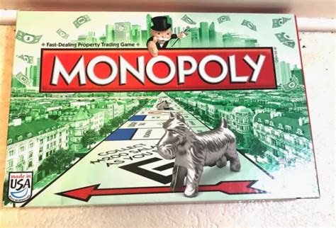 ORIGINAL HASBRO MONOPOLY Classic Vintage Game Edition Family ...