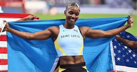 Sprinter Julien Alfred Wins Olympic Gold Silver St Lucia News Now