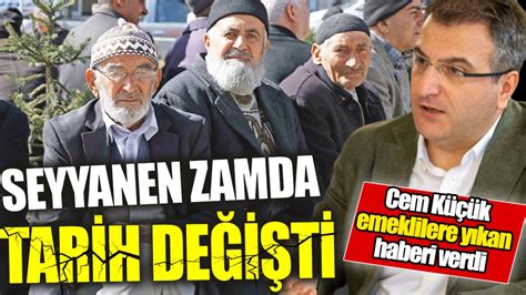 Cem Küçük emeklilere yıkan haberi verdi Seyyanen zamda tarih değişti