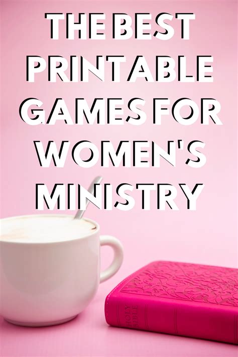 The Best Printable Games For Womens Ministry Peachy Party Womens