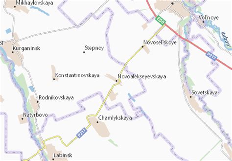 michelin landkarte novoalekseyevskaya stadtplan novoalekseyevskaya viamichelin