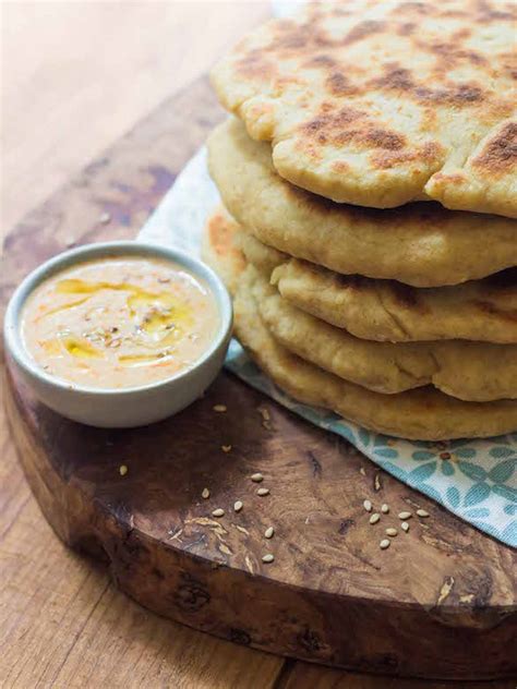 Pain sans gluten façon naan