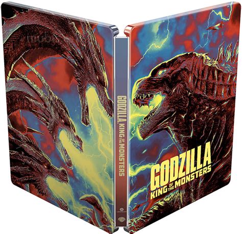 Godzilla Rey De Los Monstruos Edición Metálica Blu Ray 3d