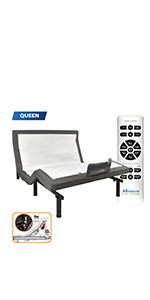 Amazon MAXXPRIME Wall Hugger Adjustable Bed Frame With Okin Motor