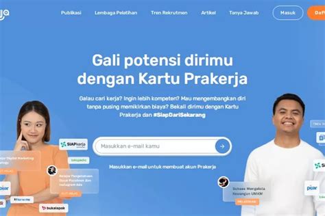 Cara Lolos Perhatikan Setiap Alur Pendaftaran Kartu Prakerja Gelombang