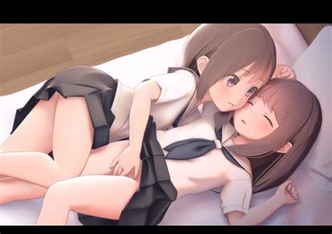 JKがクリを当て合ってエッチする百合の3Dエロアニメ動画 エロフラブログエロフラッシュ集