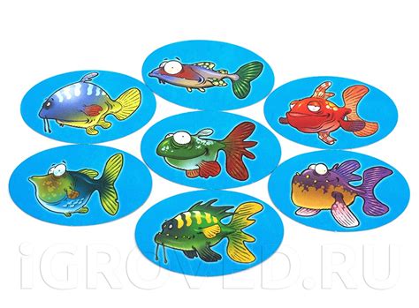 Рыбки (Fish Fish) | Купить настольную игру (обзор, отзывы, цена) в Игровед