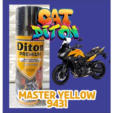 Jual Cat Pilox Diton Premium Master Yellow Cc Kuning Solid Oren