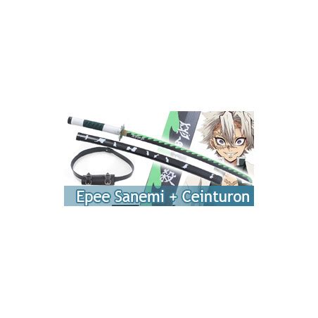 Achat Replique Epee Sanemi Pas Cher Sabre Demon Slayer Cosplay