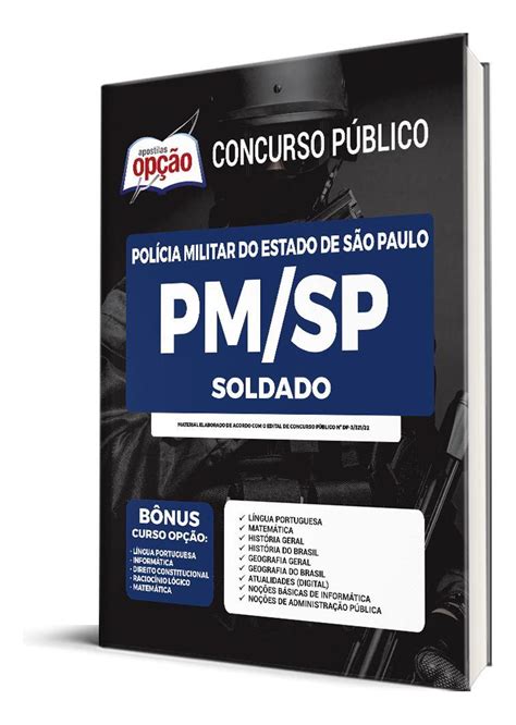 Apostila Pm Sp Soldado Pm De Classe Qppm Parcelamento Sem