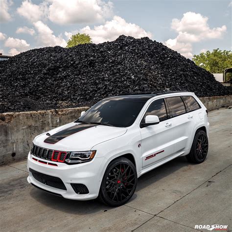 Jeep Trackhawk RS Edition Looks All Satin White and Black Suede, It's ...