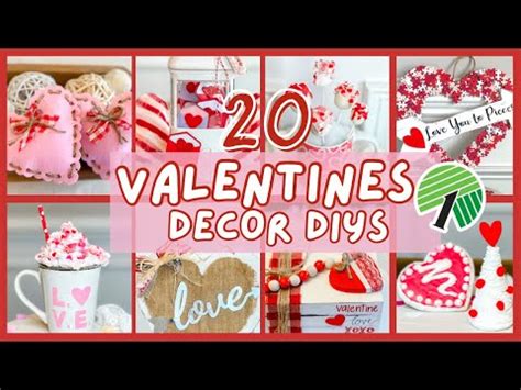 20 DOLLAR TREE VALENTINES DAY DIYS 2023 L VALENTINES CRAFTING DIY IDEAS