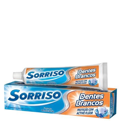 Creme Dental Sorriso Dentes Brancos Beleza Na Web