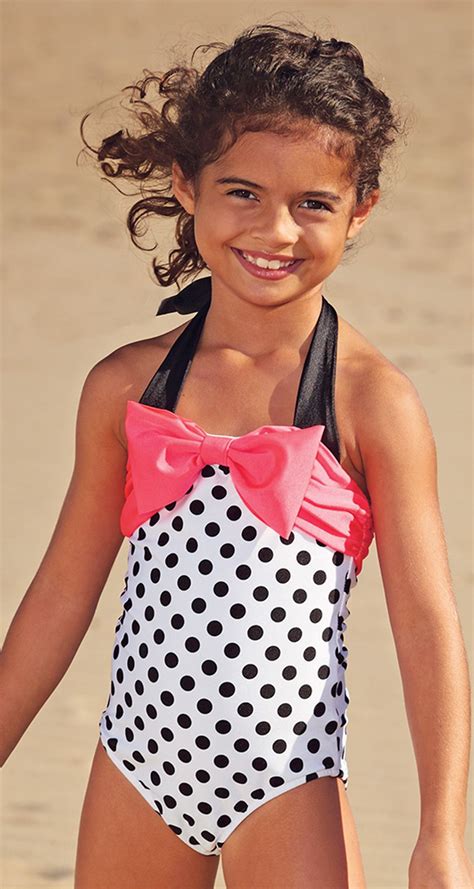 From CWDkids: Bow Halter Swim Suit | Girls bathing suits, Girls ...