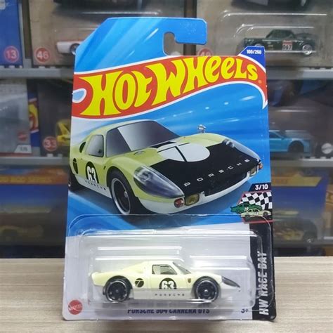 HOTWHEELS HOT WHEELS PORSCHE 風火輪保時捷 CARLINA GTS 黃色 蝦皮購物