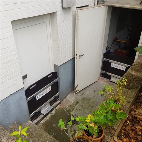 A flood barrier made to measure. Quick installation with industrial performance — AquaFence ...