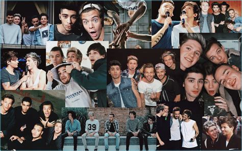 One Direction Collage Wallpapers Wallpaper Cave