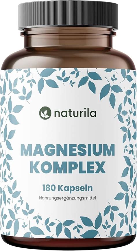 Magnesium Komplex Hochdosiert Mit Vitamin B6 400 Mg Elementares