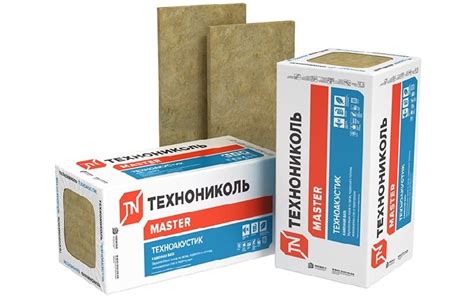 Утеплитель Технониколь ТЕХНОАКУСТИК Стандарт 100 мм, ТЕХНОНИКОЛЬ ...
